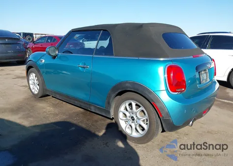 2016 Mini Convertible Cooper z USA, uszkodzony, nr VIN WMWWG5C59G3C19235